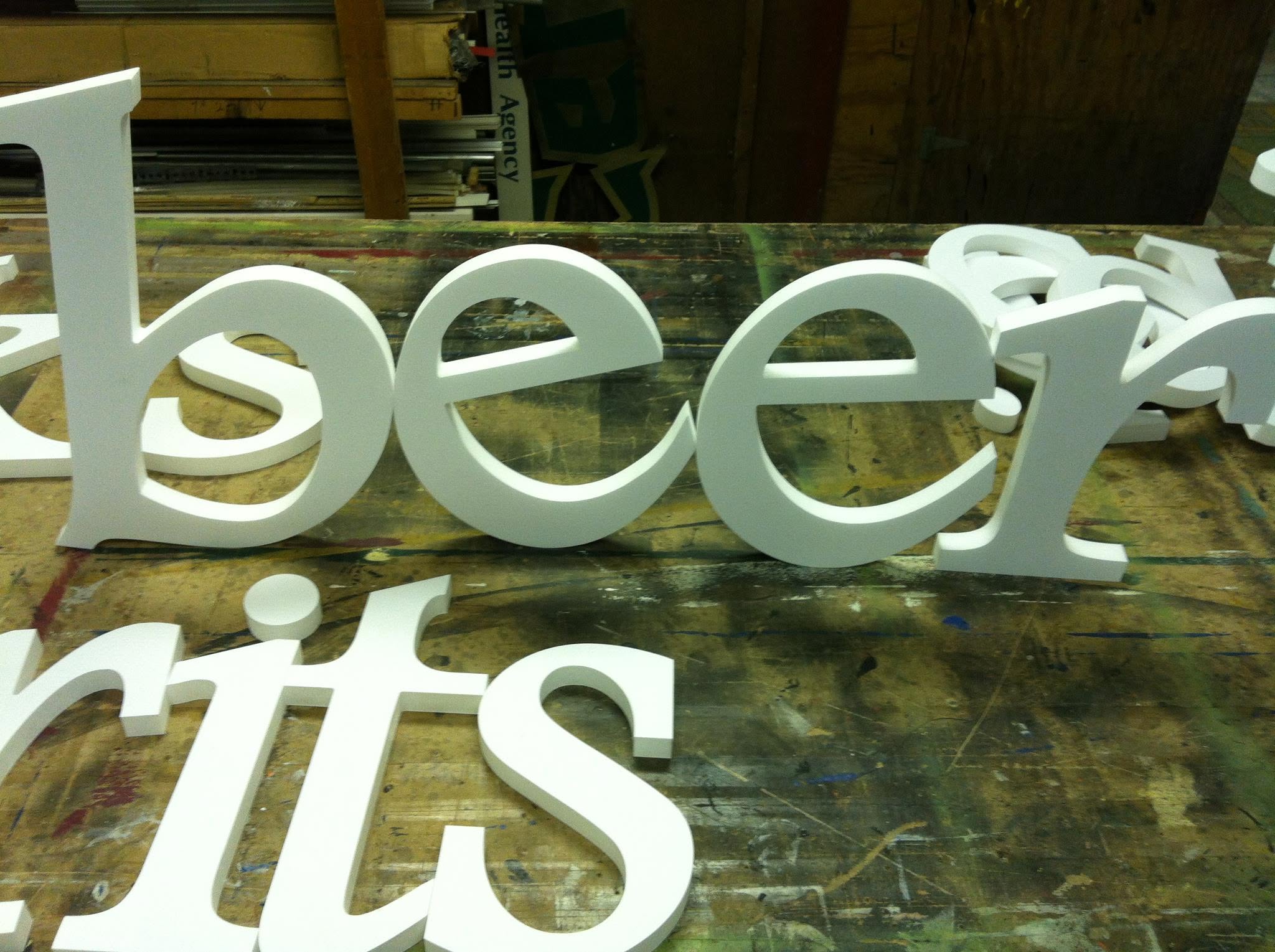 Display Craft Signs completed sign and graphics project
