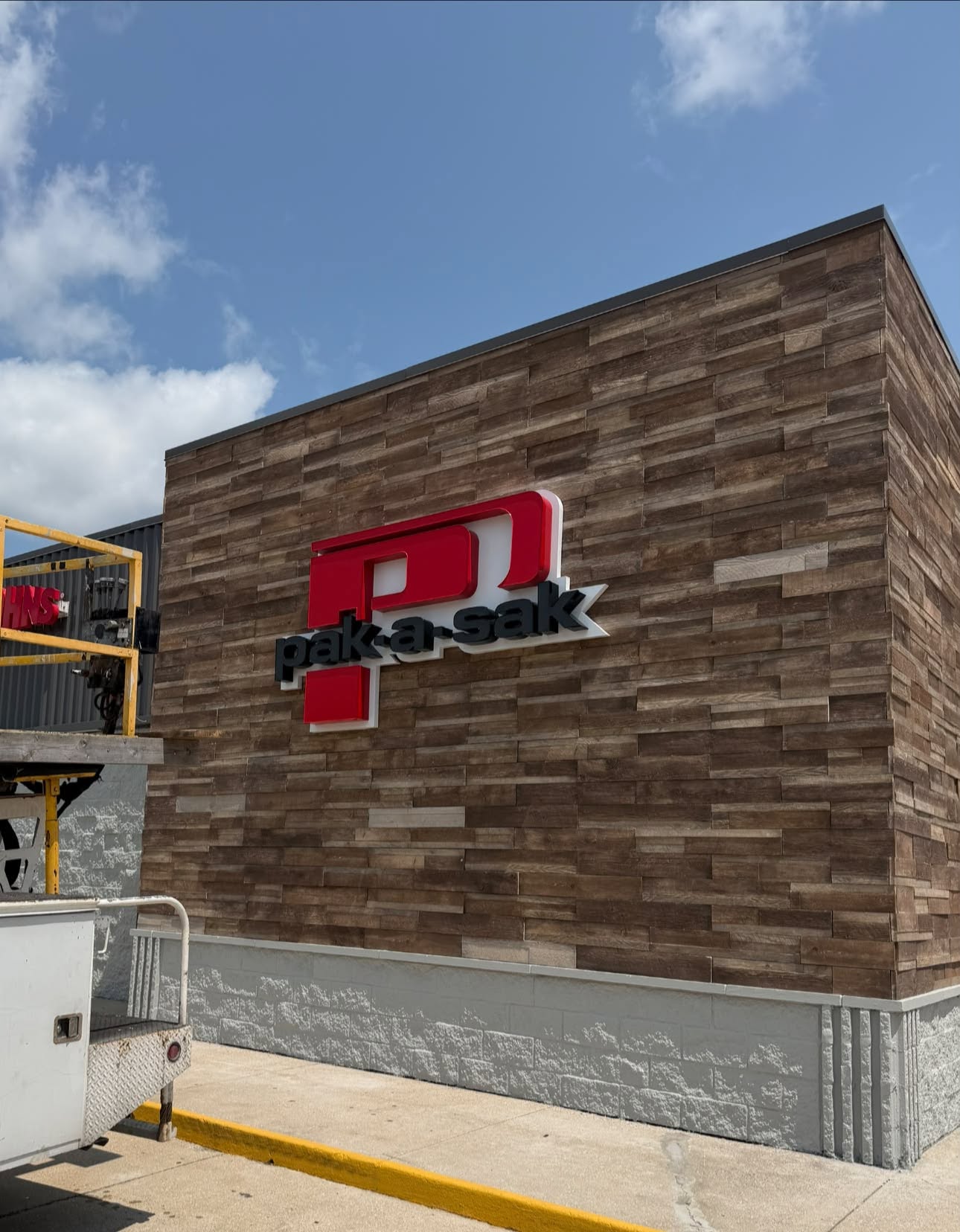 Dimensional business signage installed by Display Craft Signs